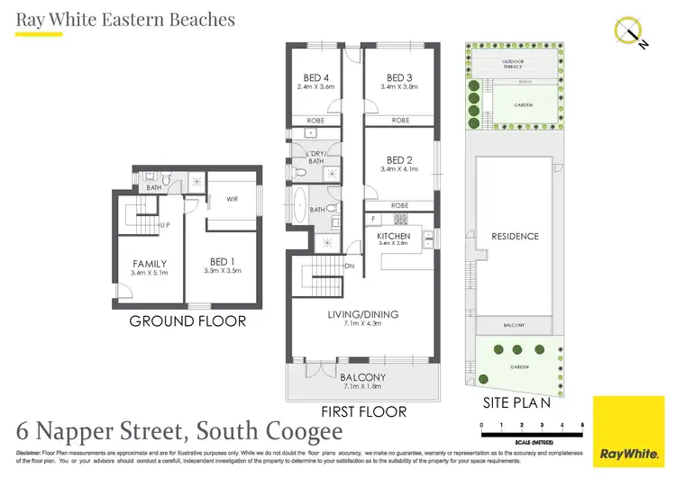Floorplan of Homely house listing, 6 Napper Street, South Coogee NSW 2034