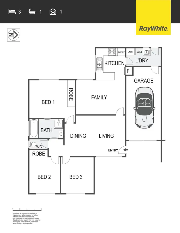 Floorplan of Homely townhouse listing, 7/16 Blackett Crescent, Greenway ACT 2900