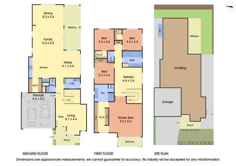 Floorplan of Homely house listing, 47 Eminence Way, Wantirna South VIC 3152