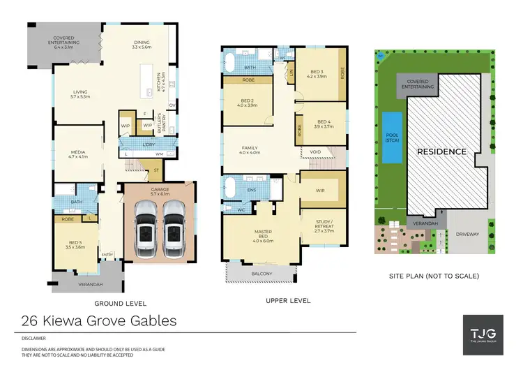 Floorplan of Homely house listing, 26 Kiewa Grove (The Gables), Box Hill NSW 2765