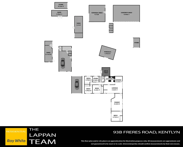 Floorplan of Homely house listing, 93b Freres Road, Kentlyn NSW 2560