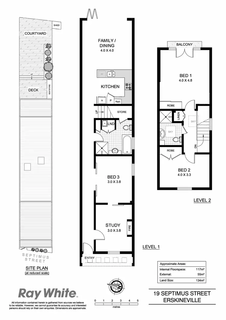 Floorplan of Homely house listing, 19 Septimus Street, Erskineville NSW 2043