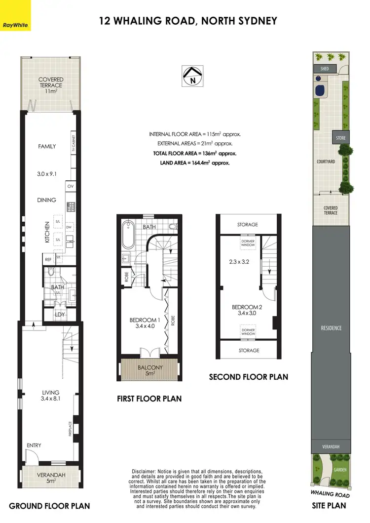 Floorplan of Homely house listing, 12 Whaling Road, North Sydney NSW 2060