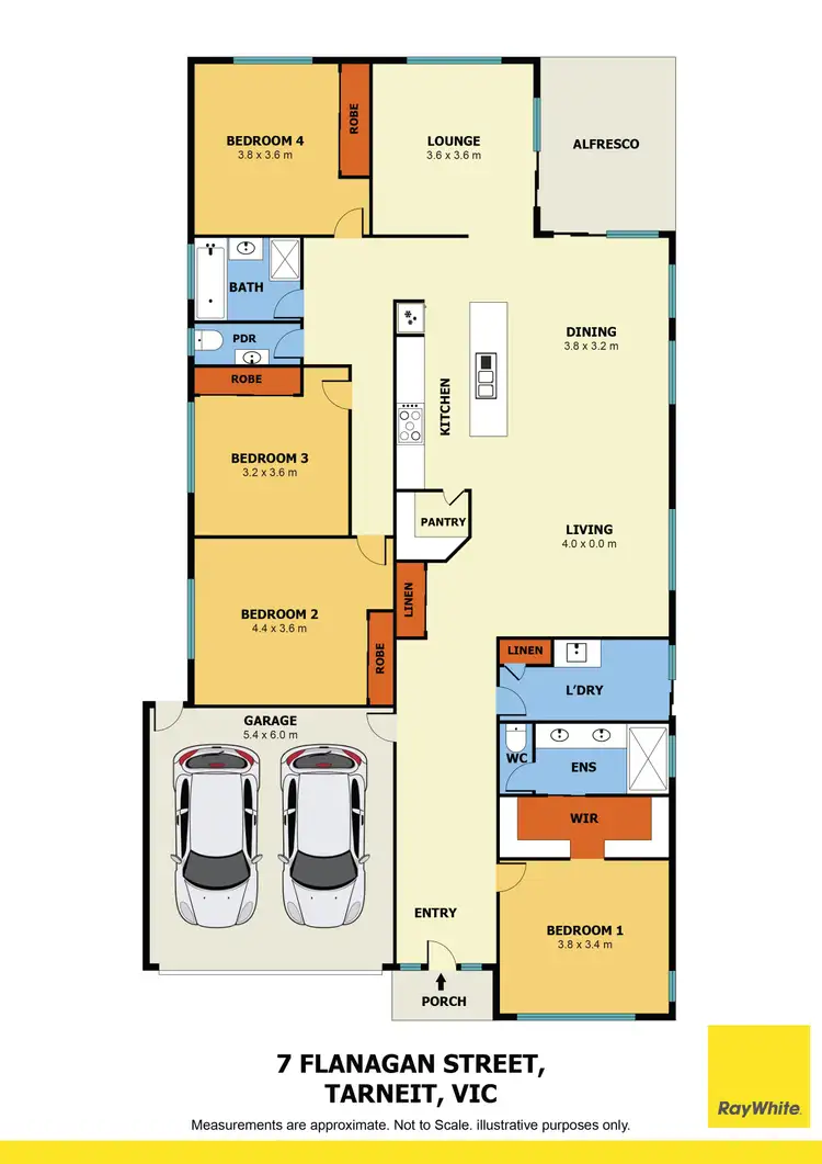 Floorplan of Homely house listing, 7 Flanagan Street, Tarneit VIC 3029