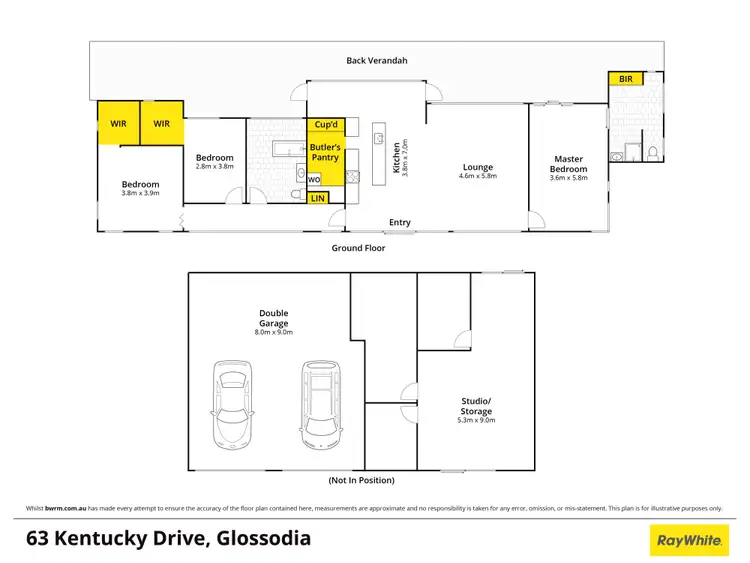 Floorplan of Homely house listing, 63 Kentucky Drive, Glossodia NSW 2756