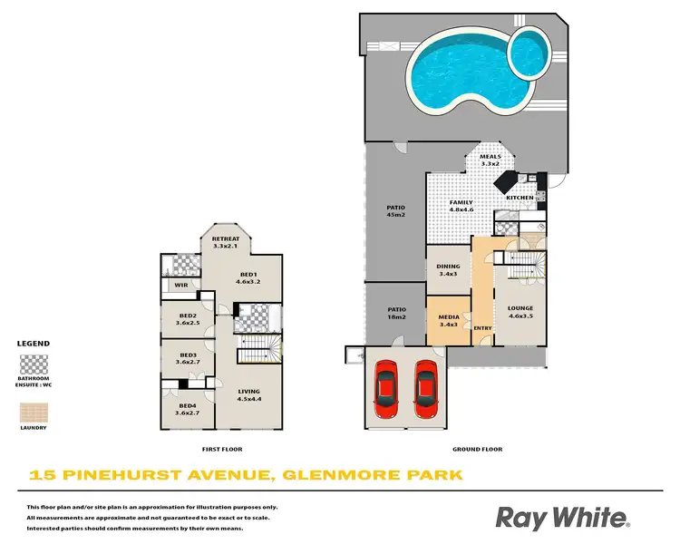 Floorplan of Homely house listing, 15 Pinehurst Avenue, Glenmore Park NSW 2745
