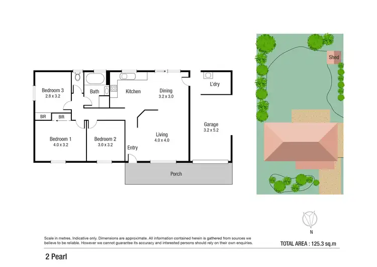 Floorplan of Homely house listing, 2 Pearl Court, Deeragun QLD 4818