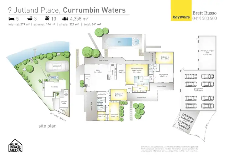 Floorplan of Homely house listing, 9 Jutland Place, Currumbin Waters QLD 4223