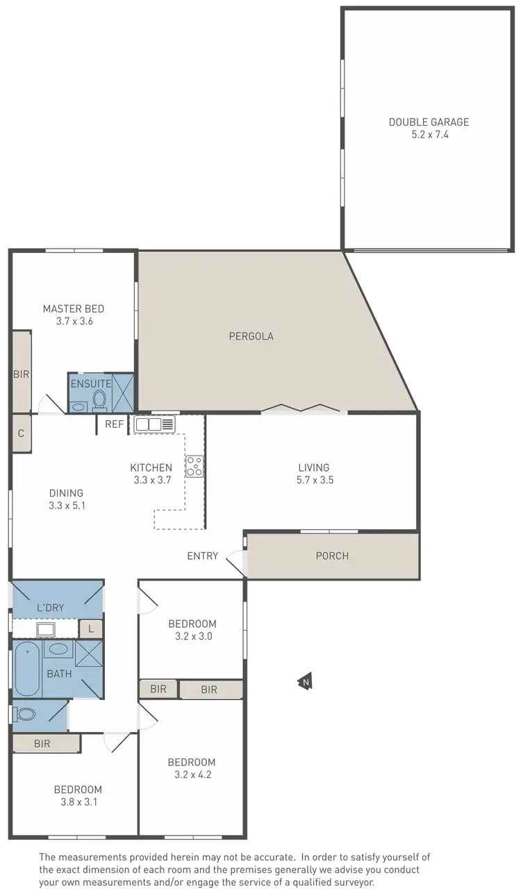 Floorplan of Homely house listing, 60 Russell Street, Werribee VIC 3030