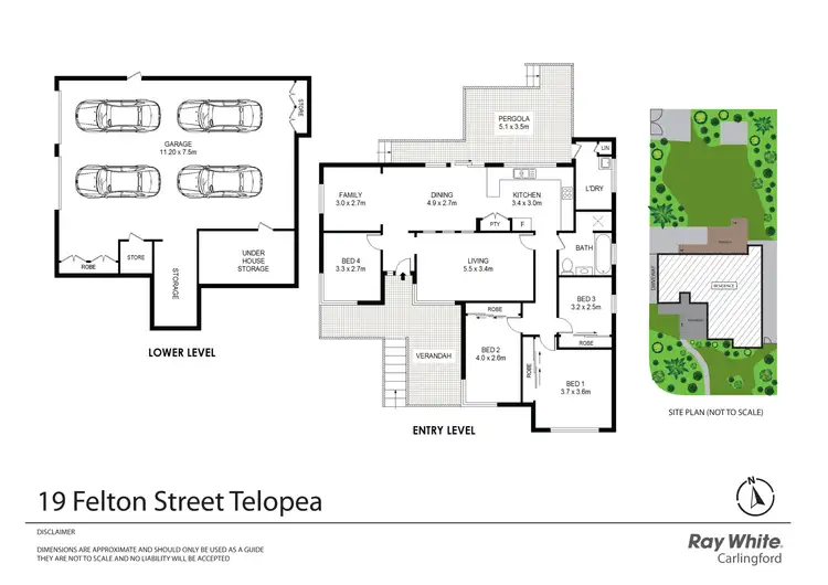 Floorplan of Homely house listing, 19 Felton Street, Telopea NSW 2117