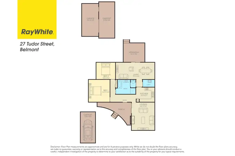 Floorplan of Homely house listing, 27 Tudor Street, Belmont NSW 2280