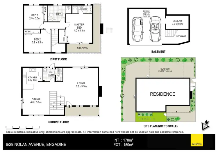 Floorplan of Homely townhouse listing, 6/29 Nolan Avenue, Engadine NSW 2233