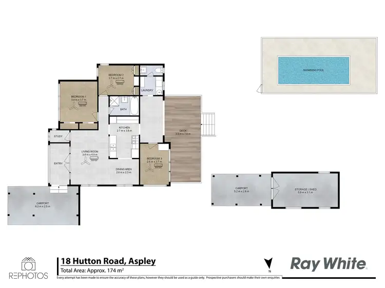 Floorplan of Homely house listing, 18 Hutton Road, Aspley QLD 4034
