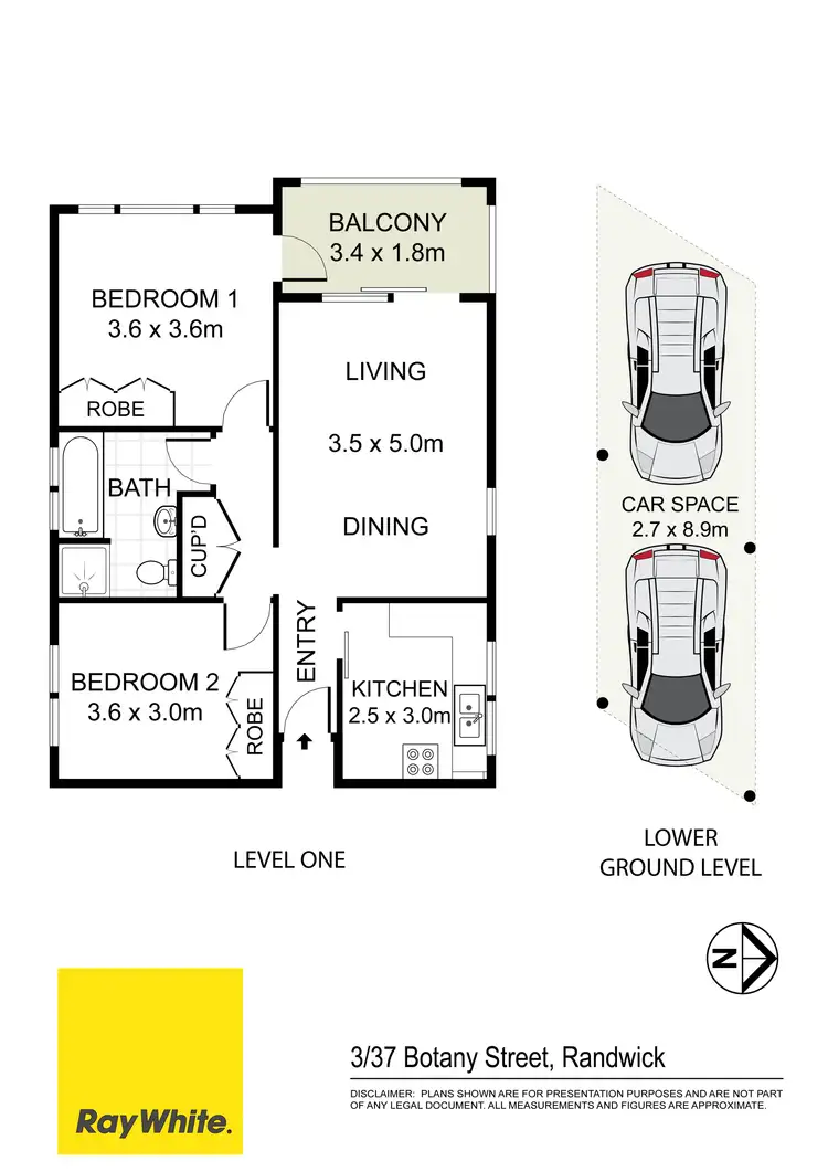 Floorplan of Homely apartment listing, 3/37 Botany Street, Randwick NSW 2031