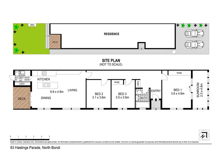 Floorplan of Homely house listing, 83 Hastings Parade, North Bondi NSW 2026