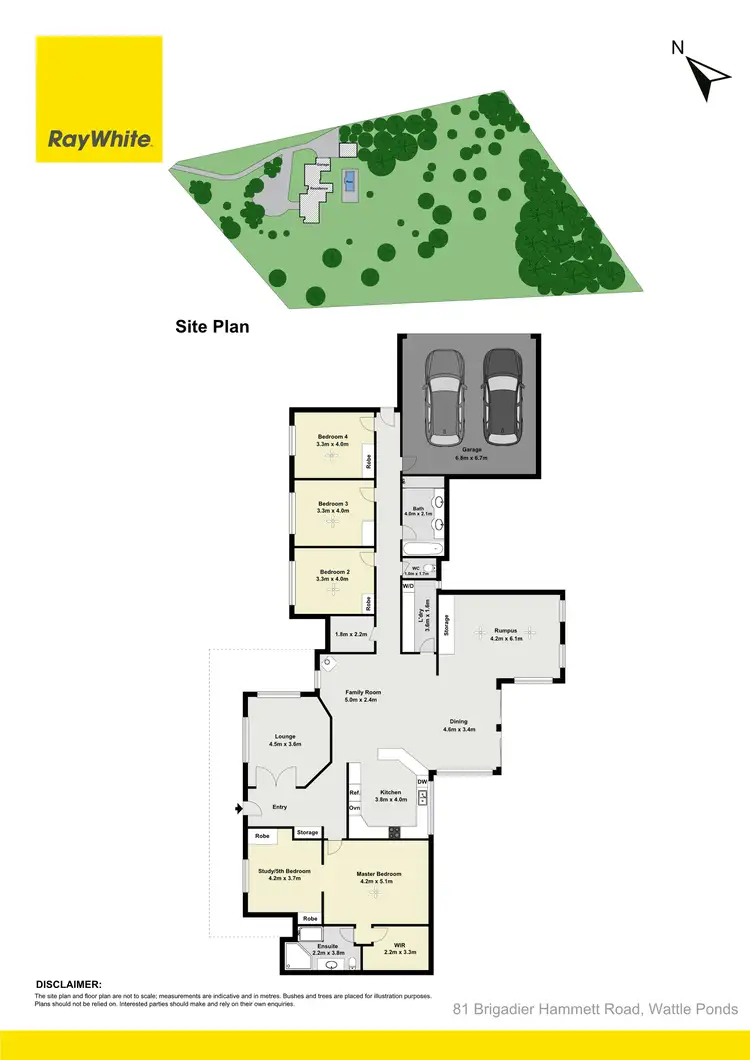 Floorplan of Homely house listing, 81 Brigadier Hammett Road, Singleton NSW 2330