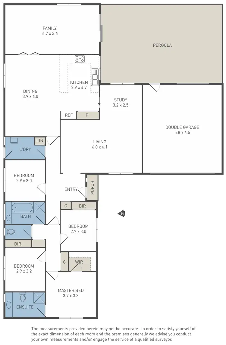 Floorplan of Homely house listing, 12 Cowie Place, Hoppers Crossing VIC 3029