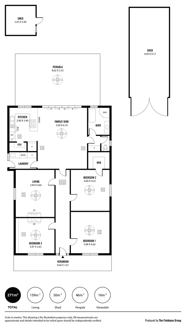 Floorplan of Homely house listing, 7 Clifford Street, Ethelton SA 5015