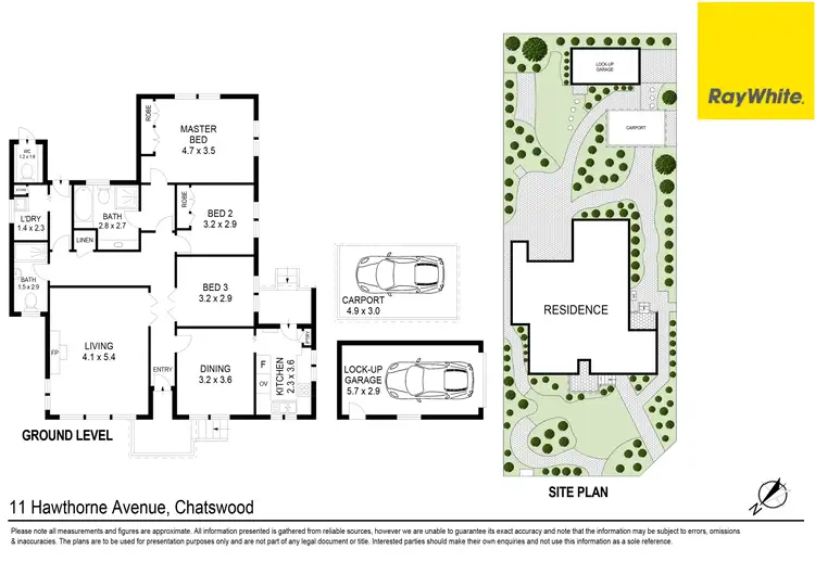 Floorplan of Homely house listing, 11 Hawthorne Avenue, Chatswood NSW 2067