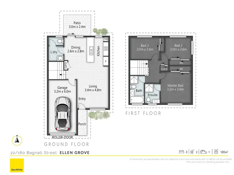 Floorplan of Homely townhouse listing, 22/160 Bagnall Street, Ellen Grove QLD 4078