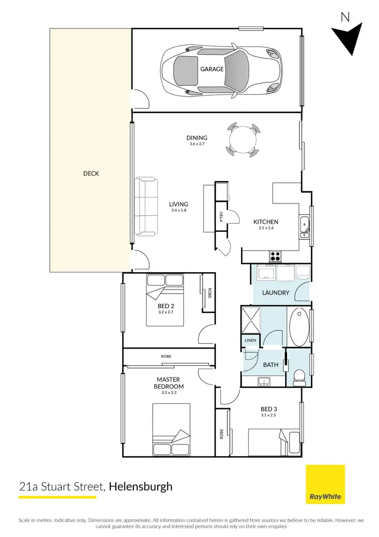 Floorplan of Homely house listing, 21A Stuart Street, Helensburgh NSW 2508