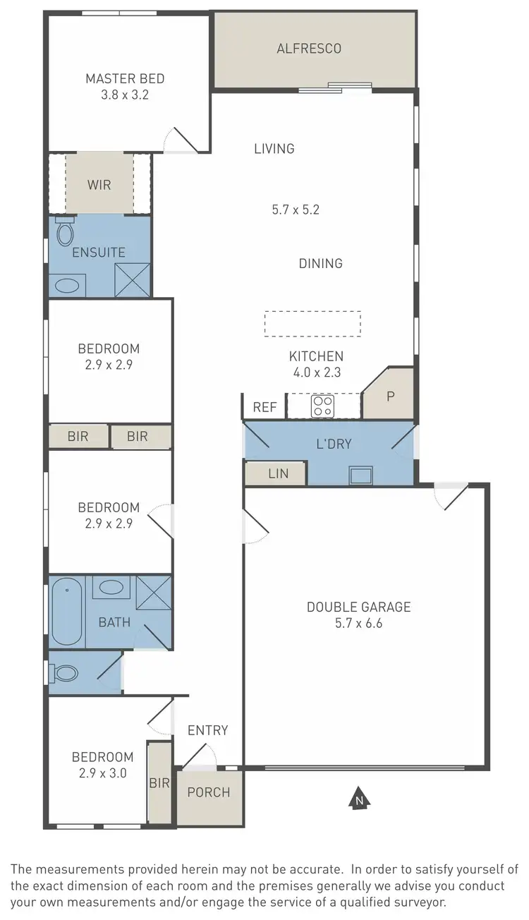 Floorplan of Homely house listing, 68 Alfred Road, Werribee VIC 3030