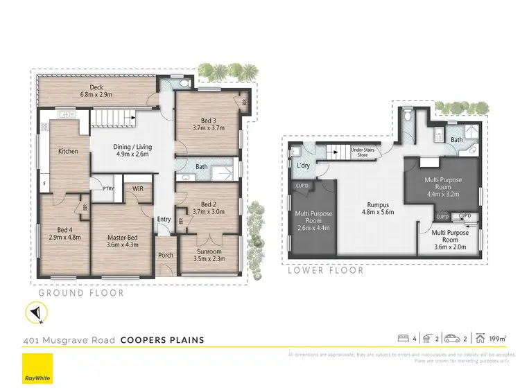 Floorplan of Homely house listing, 401 Musgrave Road, Coopers Plains QLD 4108