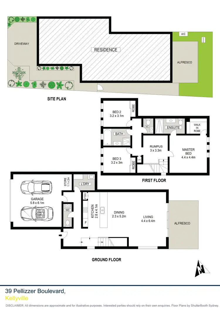 Floorplan of Homely house listing, 39 Pellizzer Boulevard, Kellyville NSW 2155