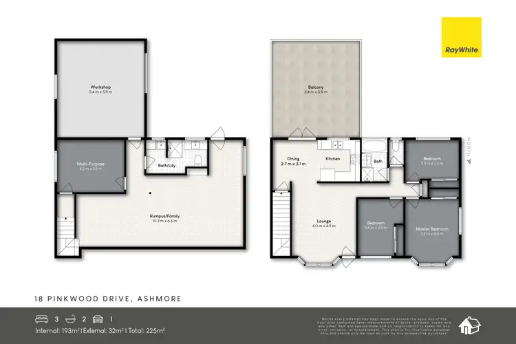 Floorplan of Homely house listing, 18 Pinkwood Drive, Ashmore QLD 4214