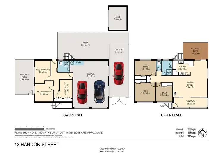 Floorplan of Homely house listing, 18 Handon Street, Mansfield QLD 4122