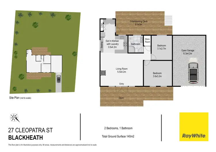 Floorplan of Homely house listing, 27 Cleopatra Street, Blackheath NSW 2785