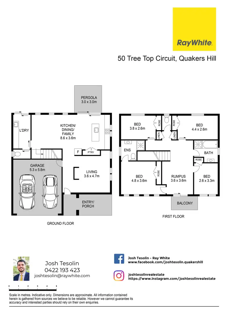 Floorplan of Homely house listing, 50 Tree Top Circuit, Quakers Hill NSW 2763