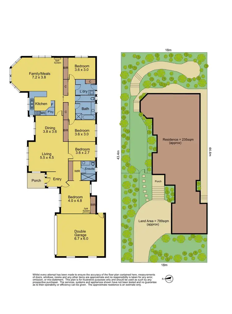 Floorplan of Homely house listing, 12 Melissa Street, Donvale VIC 3111