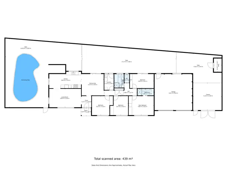 Floorplan of Homely house listing, 377 Poplar Drive, Lavington NSW 2641
