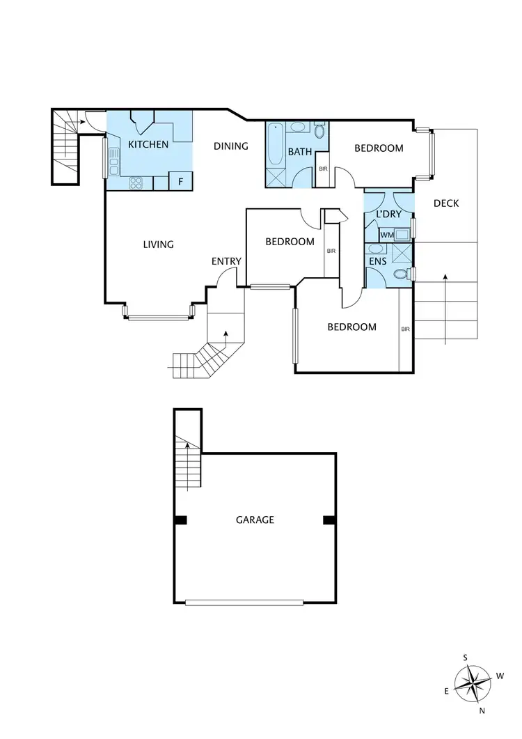 Floorplan of Homely townhouse listing, 7/3 Gwynne Street, Mount Waverley VIC 3149