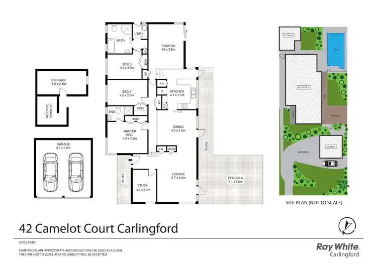 Floorplan of Homely house listing, 42 Camelot Court, Carlingford NSW 2118