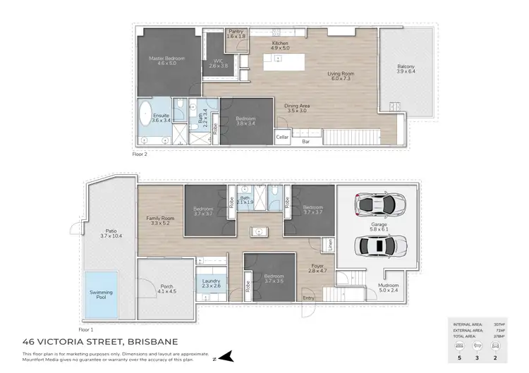 Floorplan of Homely house listing, 46 Victoria Street, Balmoral QLD 4171