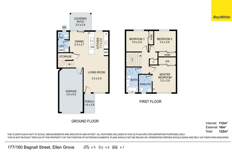 Floorplan of Homely townhouse listing, 177/160 Bagnall Street, Ellen Grove QLD 4078