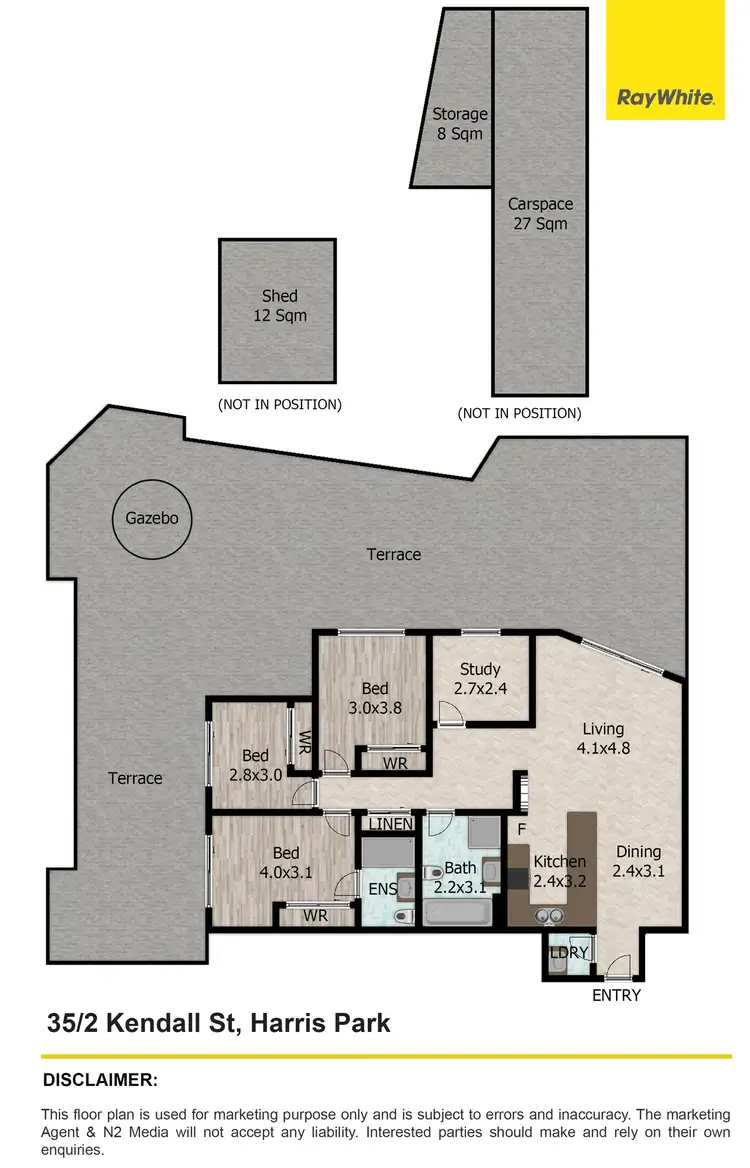 Floorplan of Homely apartment listing, 35/2-6 Kendall Street, Harris Park NSW 2150