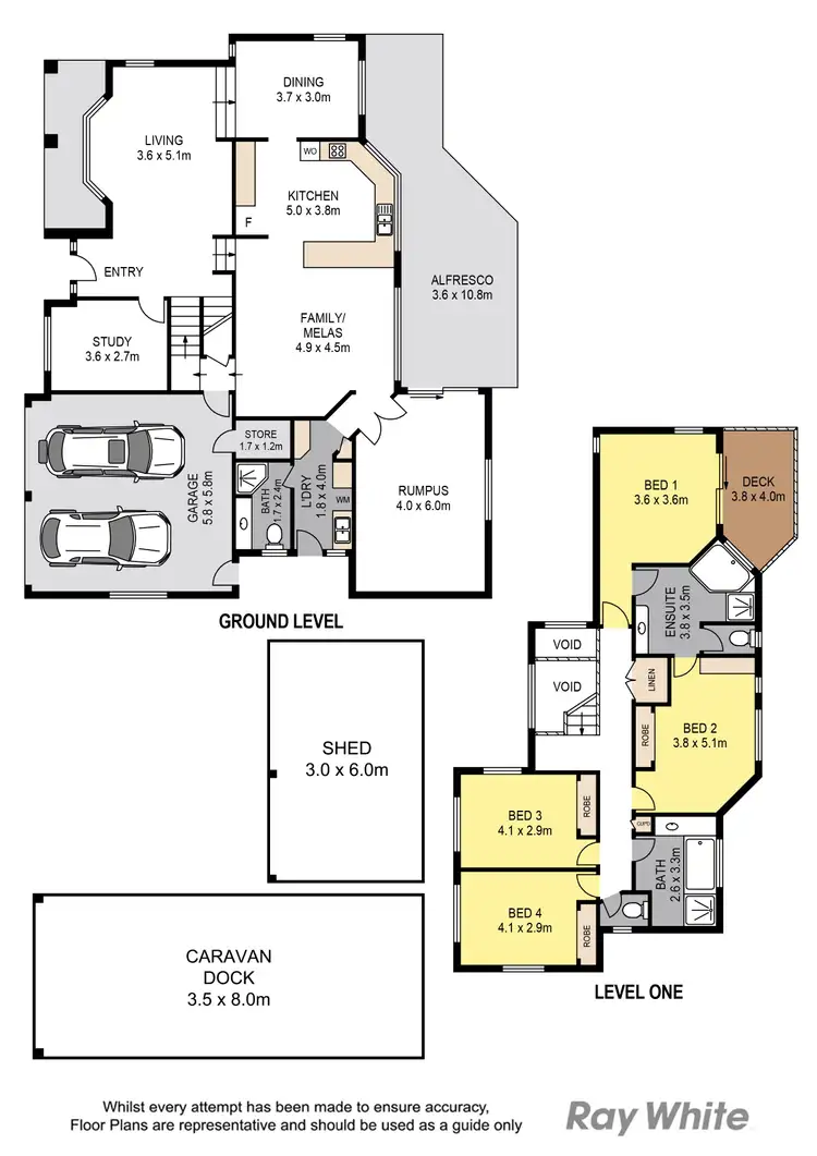 Floorplan of Homely house listing, 5 Hammill Place, Bracken Ridge QLD 4017