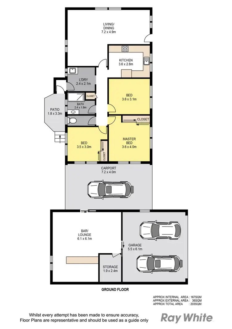 Floorplan of Homely house listing, 119 Gawain Road, Bracken Ridge QLD 4017
