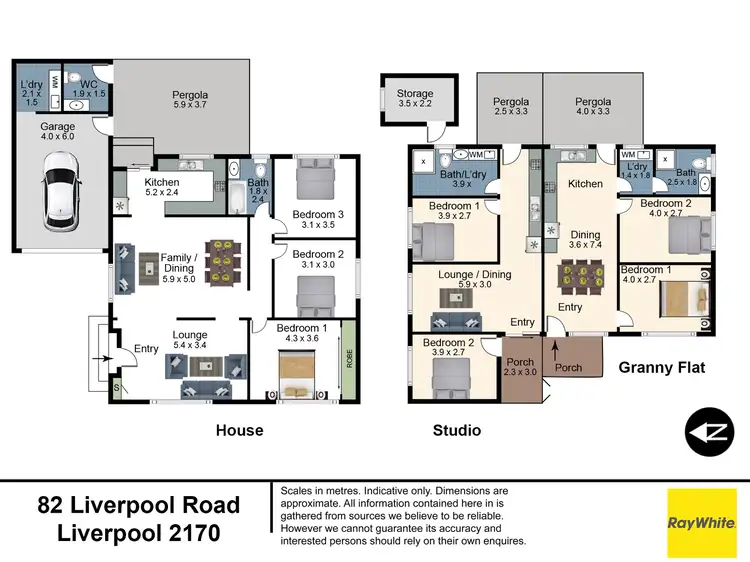 Floorplan of Homely house listing, 82 Liverpool Street, Liverpool NSW 2170