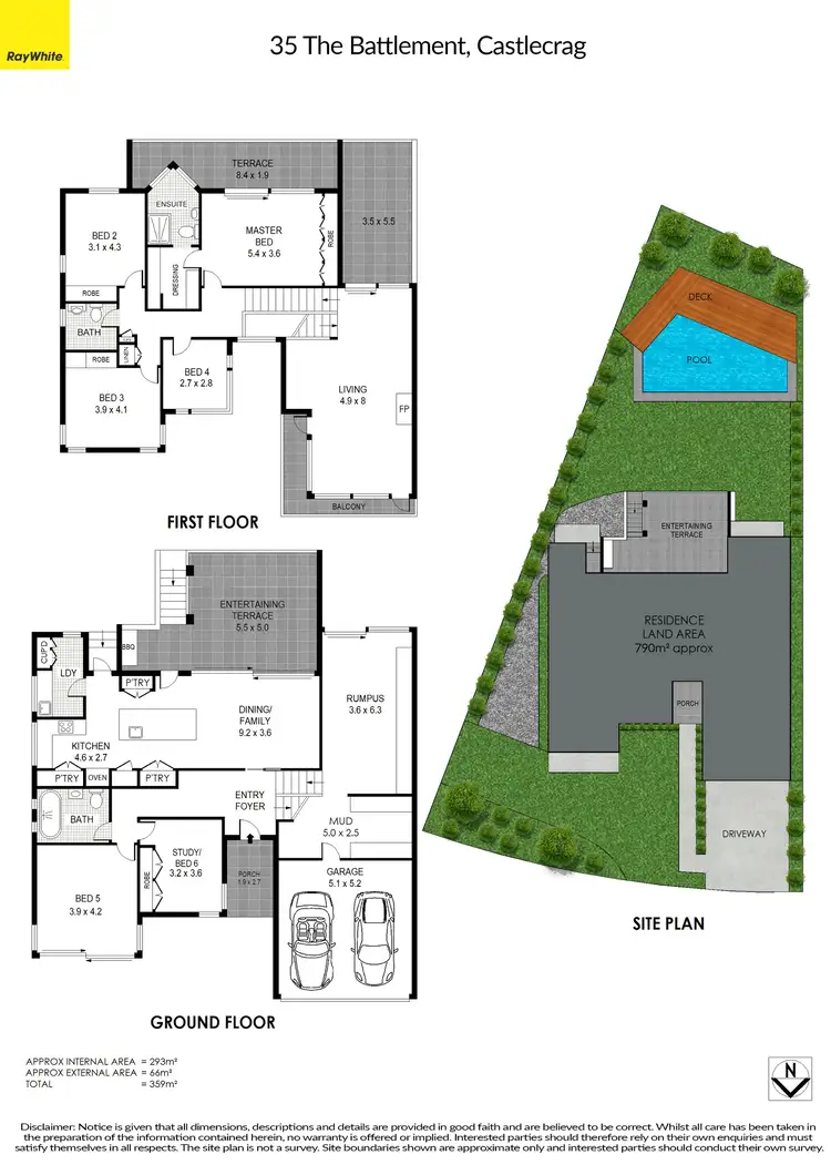 Floorplan of Homely house listing, 35 The Battlement, Castlecrag NSW 2068