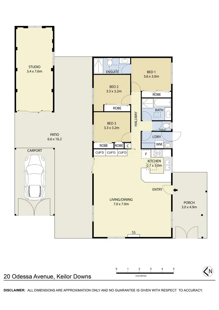 Floorplan of Homely house listing, 20 Odessa Avenue, Keilor Downs VIC 3038