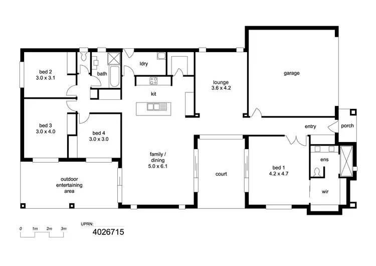 Floorplan of Homely house listing, Address available on request