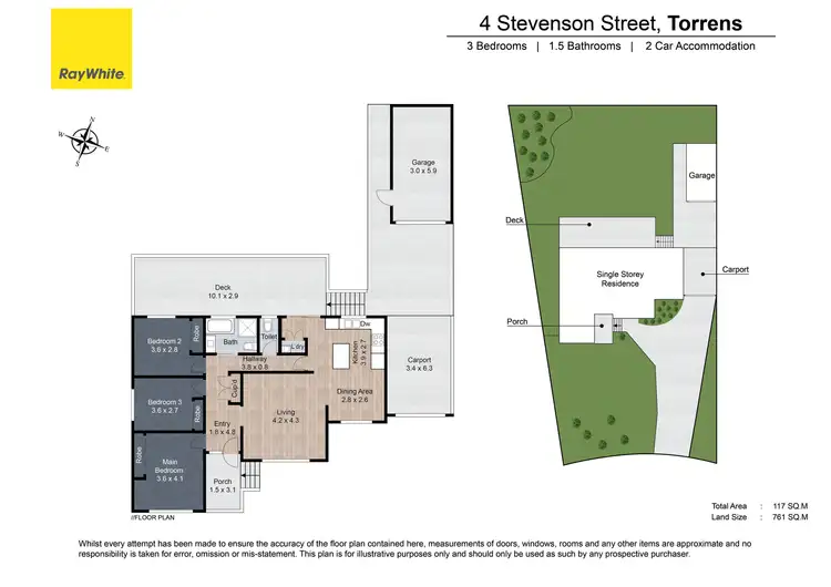 Floorplan of Homely house listing, 4 Stevenson Street, Torrens ACT 2607