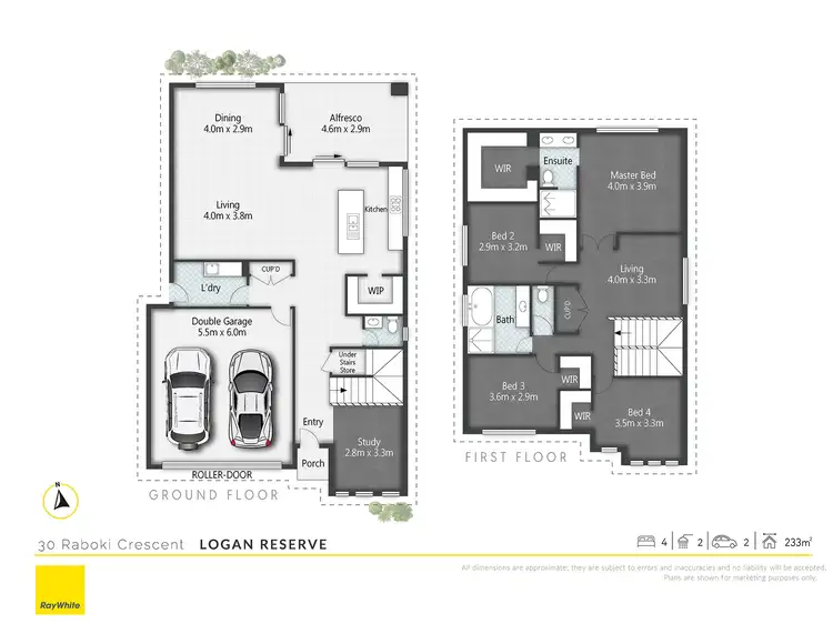 Floorplan of Homely house listing, 30 Raboki Crescent, Logan Reserve QLD 4133