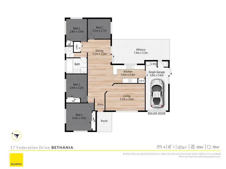 Floorplan of Homely house listing, 17 Federation Drive, Bethania QLD 4205