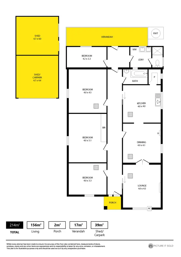 Floorplan of Homely house listing, 62 Harvey Street East, Woodville Park SA 5011