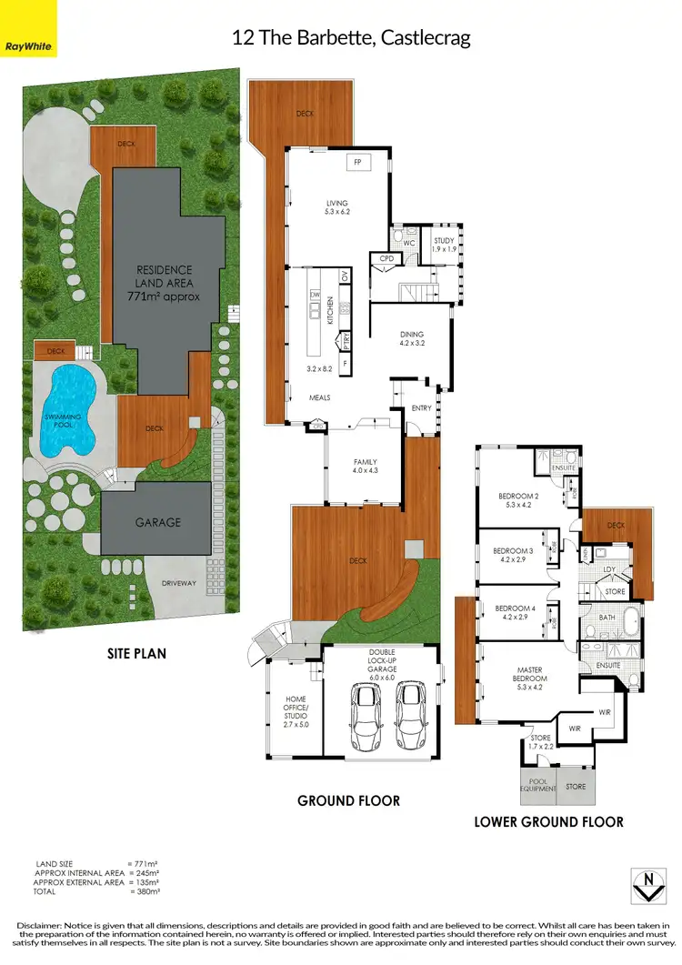 Floorplan of Homely house listing, 12 The Barbette, Castlecrag NSW 2068